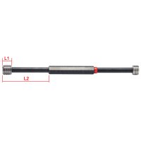 Kierretulppamitta metrinen standardikierre DIN ISO 13 (MR), varren jatke M3 (x0,50)